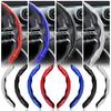 Non-Slip Carbon Fiber Car Steering Wheel Cover Styling For AMG C500 C200 C300 A B C E GLA CLA GLK GL ML GLE W204 W205 W203 W211 W212