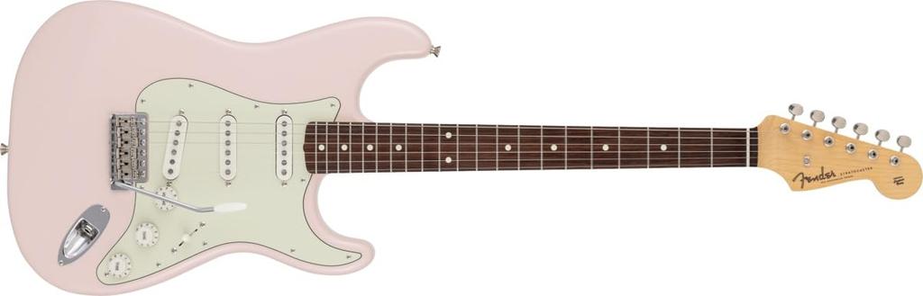 Fender/Made in Japan Traditional 60s Stratocaster Rosewood Fingerboard Shell Pink