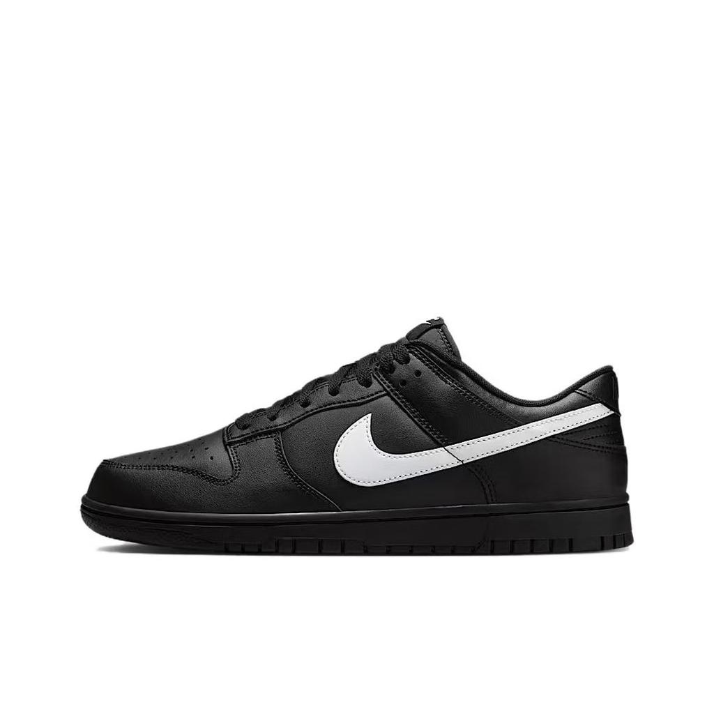 Nike Dunk Monster Lab, Dawn Slip Resistant Abrasion Resistant Low top Skateboard Shoes Unisex Black White Gold IO7606-010(Team445-)
