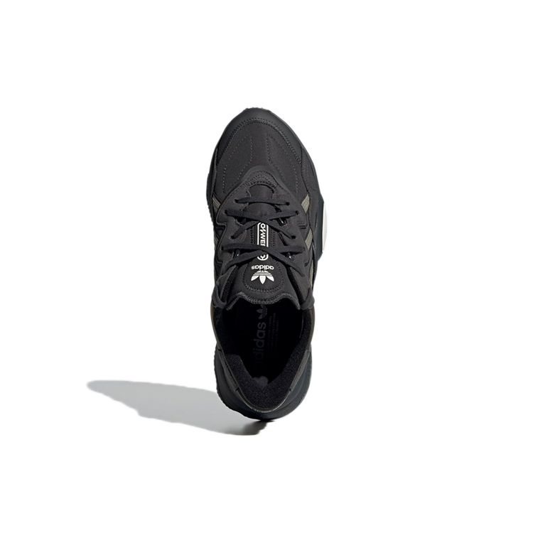 adidas Originals Ozweego Тканевые Спортивные Повседневные Нескользящие Дышащие Кроссовки с Низким Верхом для Образа Жизни Унисекс Черные H04240