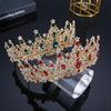 Luxury Baroque Crystal Crowns Hair Jewelry Princess Crown Baroque Queen Tiaras for Women Girls