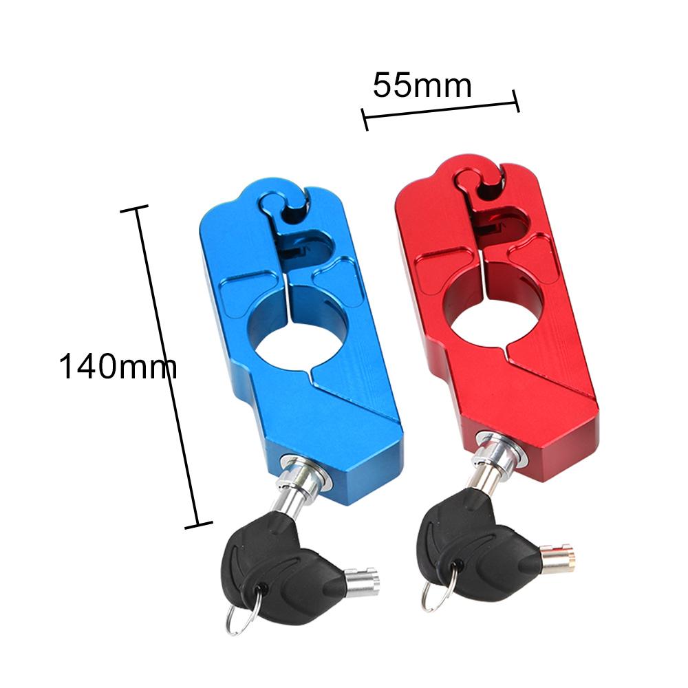 Anti-theft Handlebar Handset Brake Lever Disc Locking Fit Scooter ATV Motor Locks Motorcycle Grip Lock Security Safety