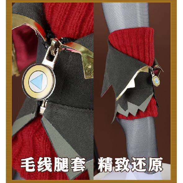 Костюм для косплея Genshin Impact Jahoda, униформа, плащ, шляпа, очки, головной убор, наряд для Хэллоуина, вечеринки для женщин, девушек, реквизит