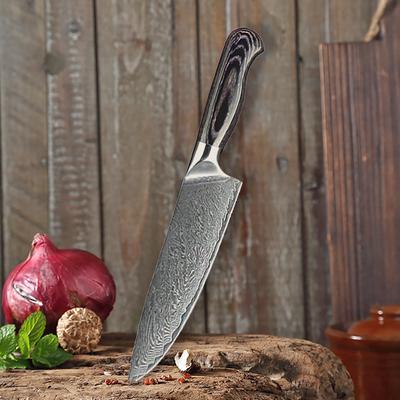 67-слойный нож шеф-повара из дамасской стали, кухонные ножи для мяса, нож для очистки фруктов, нож для очистки овощей
