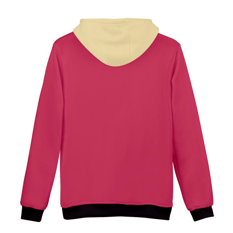 4 Цвета Худи Hazbin Hotel Уличная Одежда Мультяшный Принт Толстовка с Капюшоном Мужская Женская Косплей Спортивные Пуловеры