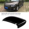 Black Car Left Rearview Mirror Housing Shell Cover Gloss Black Decor Cap