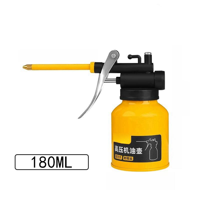 Oil Can Lubrication Metal High Pressure Pump Grease Guns Car Oil Pot Bottle Car Repair Tool 180ml 220ml 300ml 450ml