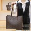Big Bag Tote Bag Women's Large-capacity New Trendy Autumn and Winter High-end Shoulder Bag Niche Design Handbag