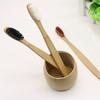 Environmentally Friendly Nylon Bamboo C Harcoal Wholesale New Hotel Practical Pure Bamboo Soft Adult Medium Natural Eco Toothbrush