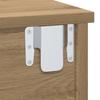 Nightstand 2 pcs Artisan Oak 40 x 31 x 15 cm engineered wood