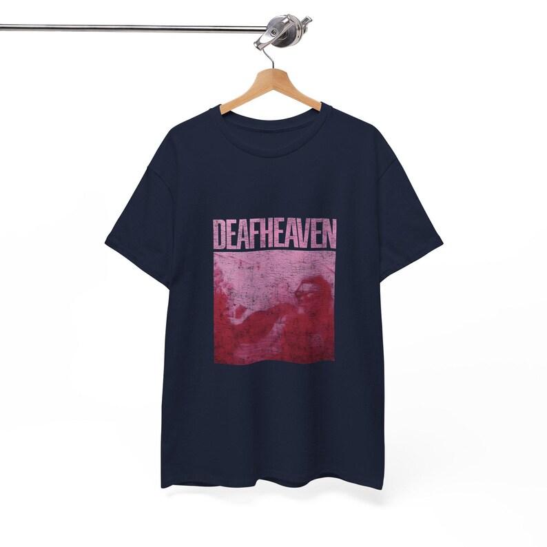 Летняя мода 2026 Модная футболка Deafheaven _sunbather_ Графическая футболка _ Черный глэм и Пост-метал Группа Футболка Хип-хоп Уличная одежда Оверсайз Футболка