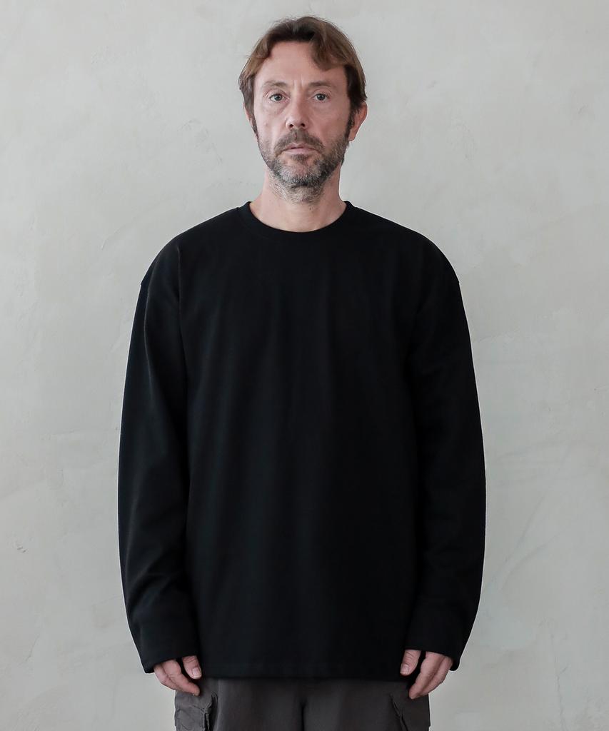 ESN Heavy Essential Round Long Sleeve Black
