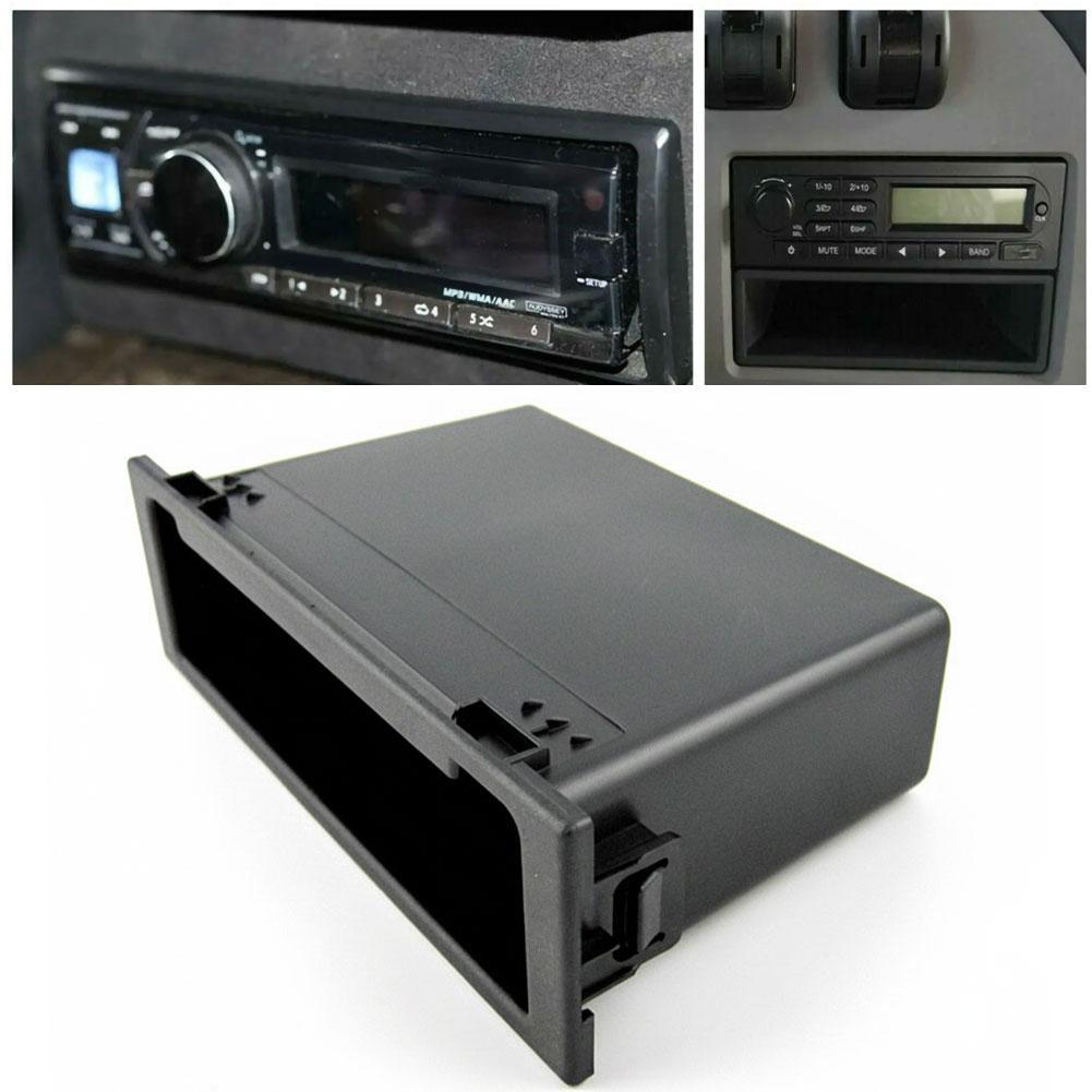 Car Stereo Radio Dashboard Storage Box Mounting 1Din Pocket Kit Storage Box Accessories Interior For MAZDA