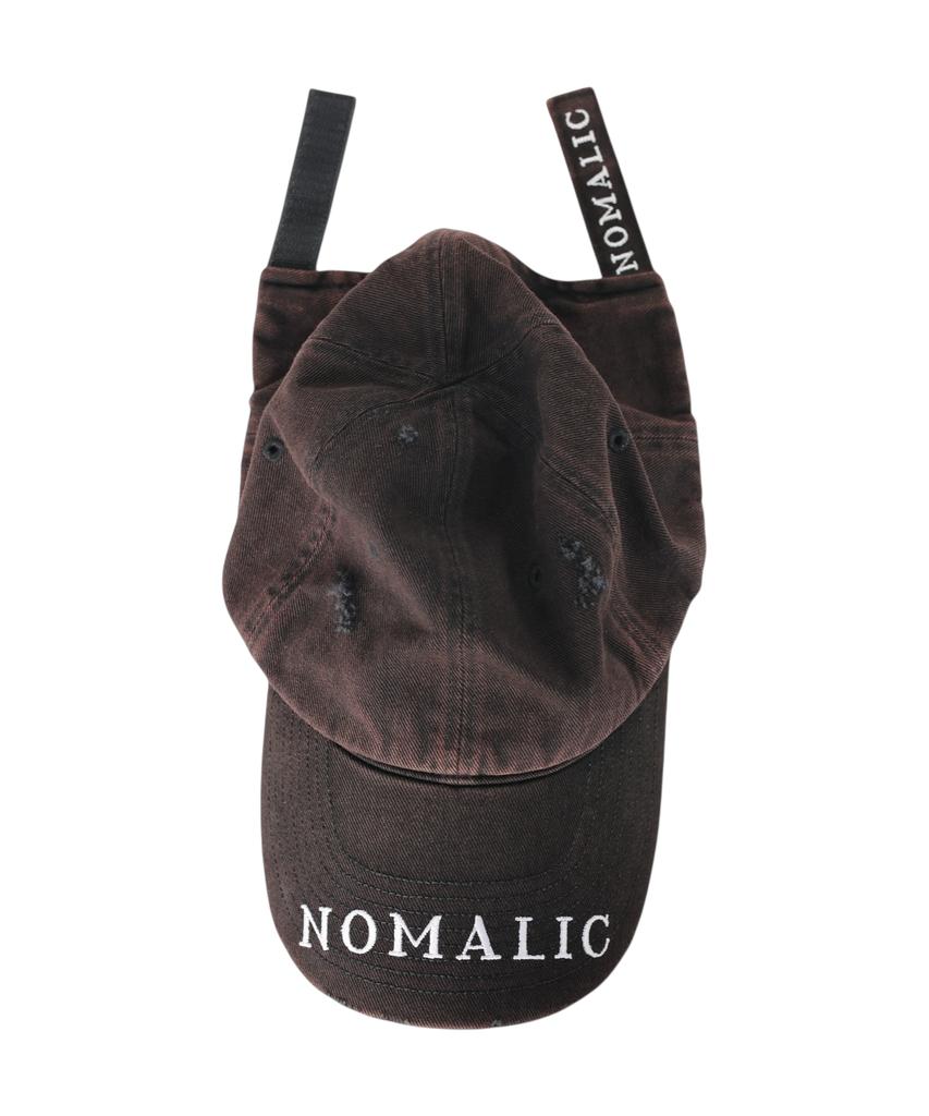 Кепка-визор Nomallig N - Выстиранный черный