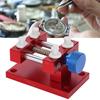 Metal Adjustable Watch Case Holder Watch Strap Remover Base Movement Repair Tool Red