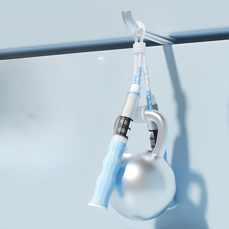 Фирменная детская бамбуковая скакалка с регулируемым именем для учеников начальной и средней школы в классе