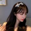 Glamorous Butterfly Headband Elegant Crystal Headwear Rhinestone Hair Band  Girls Accessories