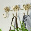 Wall Mounted Bow Wall Hooks Iron Three-Bows Hooks Cute Metal Bow Hooks  Girls Room