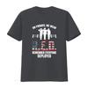 Mens On Fridays We Were Red Remember Everyone Deployed T Shirt Black 2X Large vintage Washed streetwear Casual Soft homme