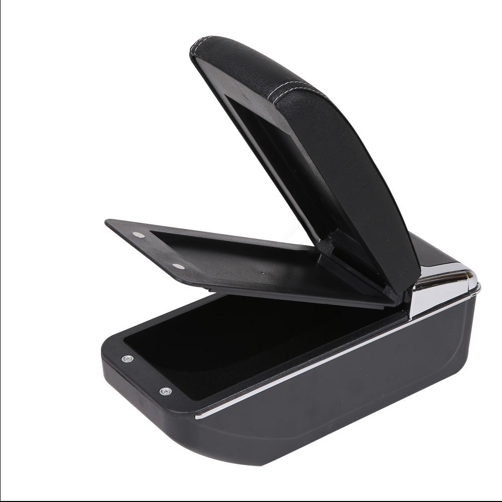 Автомобильный подлокотник Opel Corsa D, модифицированный ящик для хранения, автомобильные аксессуары, выдвижной двухслойный