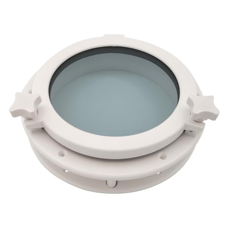Robust Round Skylight Portlight Porthole for Yacht and Boats Easy Installation 4mm Tempered Glass Waterproof