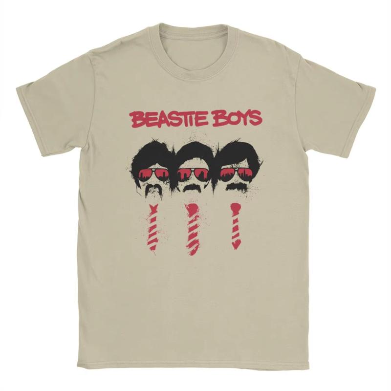 Beastie Boys TShirt for Unisex Novelty Cotton Tee Shirt Crewneck Short Sleeve T Shirts Gift Idea Clothing