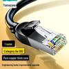 Shanze Кабель Ethernet Cat 6A 10G из чистой меди для дома и сетевой инженерии