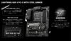 MSI Материнская плата PRO WIFI DDR5 совместима с процессором поколения ATX Expansion Heatsink Shield Frozr Intel MB5917 Z790-P 14th/13th/12th (LGA1700) M.2