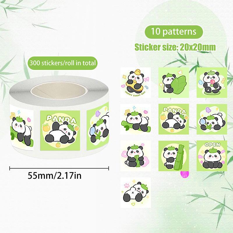 300 шт./рулон наклейки капибара милые водонепроницаемые граффити эстетические декоративные чемодан ноутбук чашка телефон дневник детские наклейки игрушка