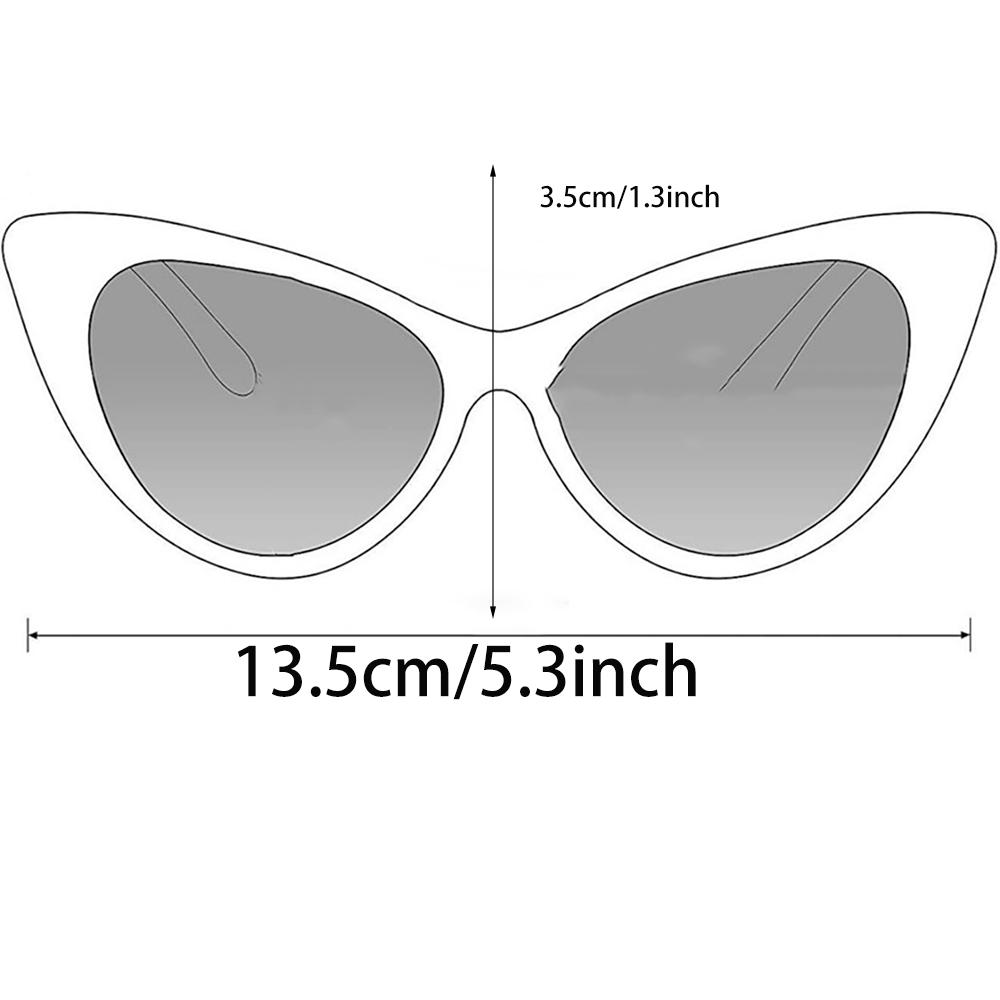 Sunglasses Cat Eye Spiderweb Sunglasses Gothic Accessories Gothic Halloween Summer Beach Wedding Decorate Bachelorette Party