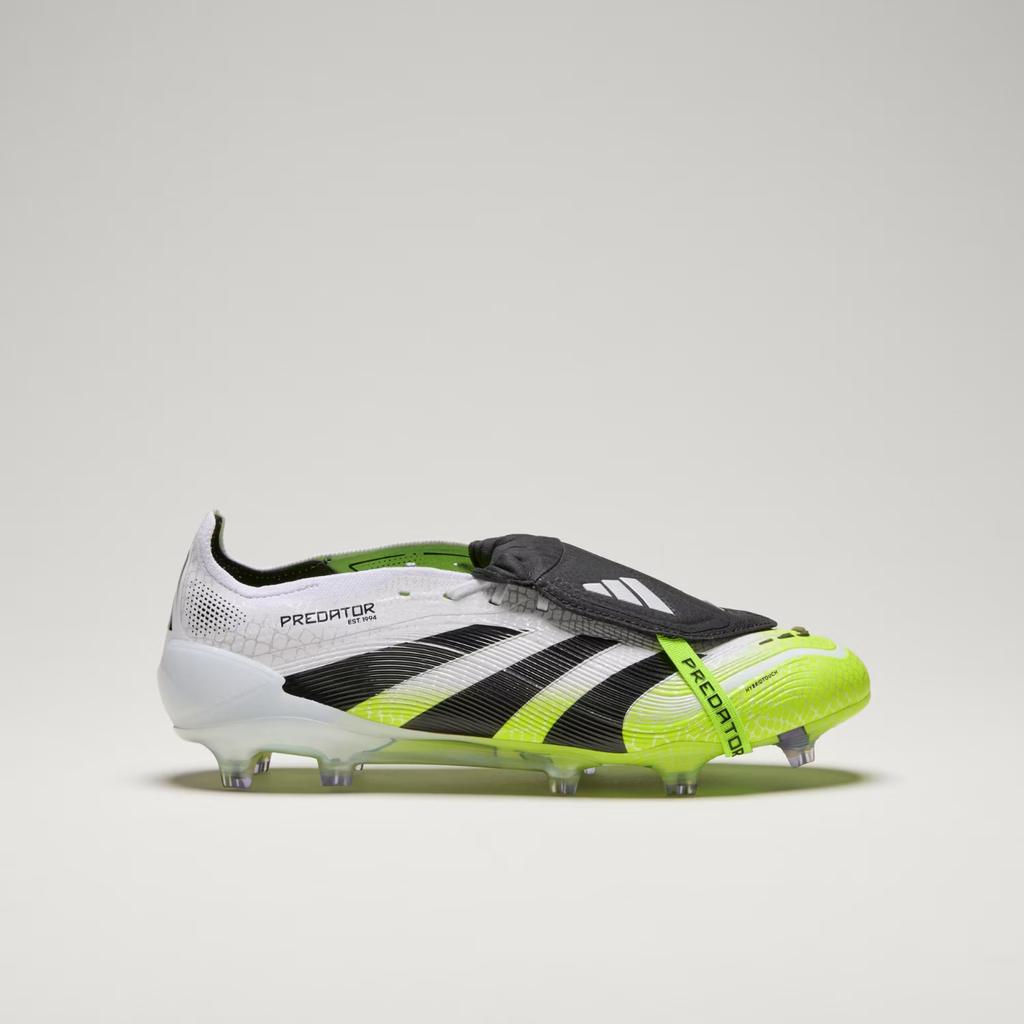 JI1092 adidas Predator Elite FT FG Cloud White Core Black Lucid Lemon (Мужской)
