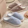 Cotton Slippers Women's Winter New Indoor Home Thick Bottom Household Fluffy Slippers Women's Winter
