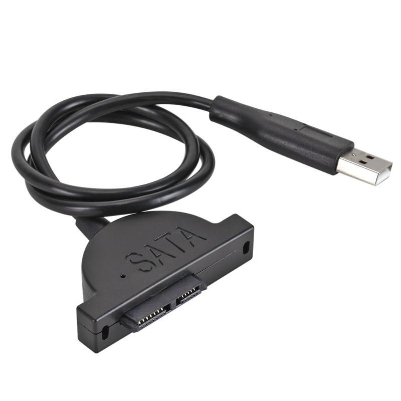 Кабель-переходник Sata в USB-адаптер 13p для оптического привода ноутбука Odd Cd DVD