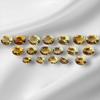 Natural Citrine Faceted Lot, Citrine Oval Shape Lot, Citrine Faceted Cabochon Lot, Gemstone Lot, Loose Gemstone Making Jewelry.