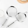 Stainless Steel Fine Mesh Strainers Oil Colanders Long Wire Handles Egg Filter Colanders Coffee Tea Vegtables Filtering Food