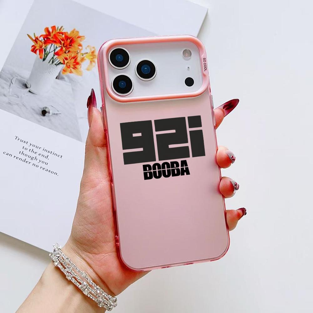 B-Booba Singer Phone Case For iPhone 17 16 15 14 13 12 11 Pro Max Air Matte Laser Aurora Shockproof Funda