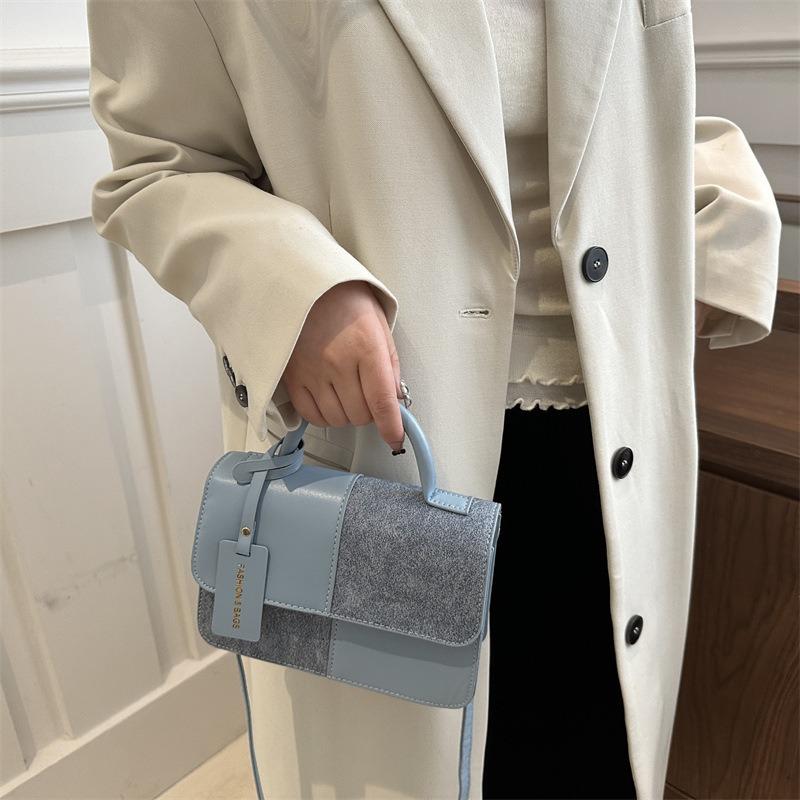 Новый нишевый дизайн стильная и простая маленькая квадратная сумка трендовая сумка женская повседневная сумка-мессенджер