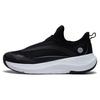 Soft Go Reflective Non-Slip Wear-Resistant Breathable Low-Top Casual Shoes Women Sneaker Black AGLT106-2