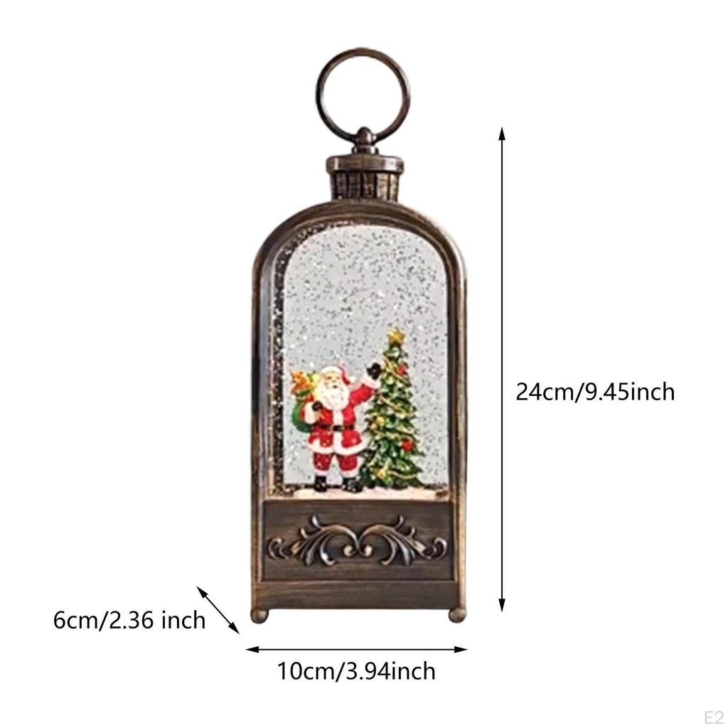 Рождественская музыкальная шкатулка камин фонарь подарок ночник рождественский декор для внутреннего и наружного использования