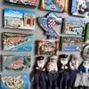 Магнит на холодильник Хорватия Туристический сувенир Средиземноморье Сплит Трогир Хвар Трогир Магнитные наклейки на холодильник Карта Хорватии