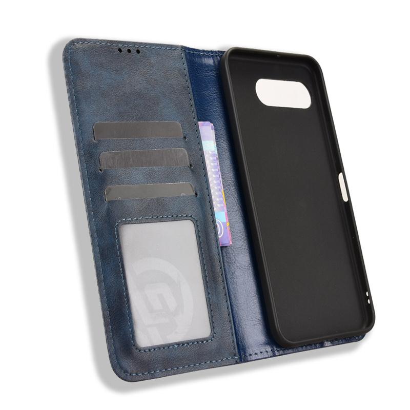For T-Mobile T Phone 3 5G Flip Leather Case Skin Magnetic Adsorption Wallet Holder Cover For T-Mobile REVVL 8 5G Phone Bags