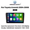 Toyota Avensis 04-08 Android GPS Navigation MP5 Bluetooth Player