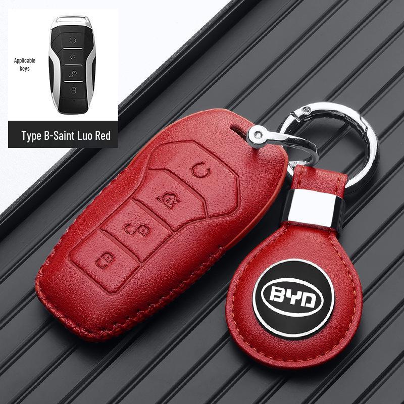 Чехол для ключей BYD Han, Dolphin, Qin, Song Pro с ракушечной пряжкой для женщин