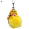 Lady Lovely Girl Bag Pendant Plush Doll Car Key Chain Pendant Mini Sleeping Toy Doll