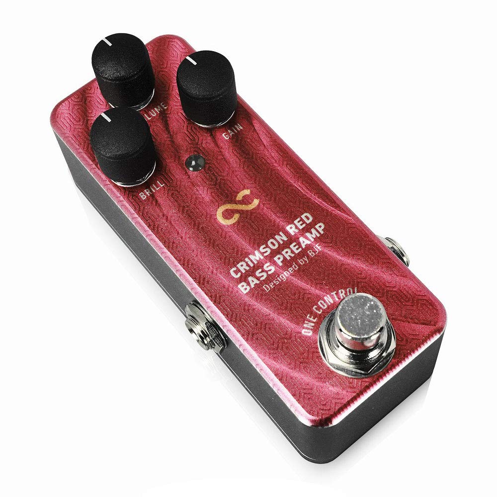 One Control One Control Crimson Red Bass Preamp Preamp Bass Effector