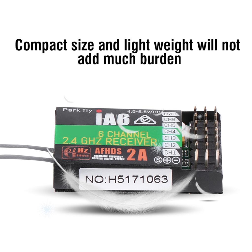 Аксессуар для дистанционного управления Flysky FS-IA6 6-канальный приемник частоты 2,4 ГГц для FS-I6
