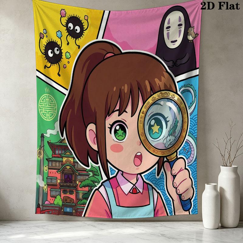Away Wall Tapestry Aesthetic Wall Hanging Printed Fabric Blanket Decorative Tapestries For Bedroom Living Room Home Decor