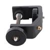Large Aluminium Alloy Black C Clamp Mount Fixed Desktop Bracket for Flashlight Camera Tripod Photography
