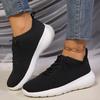 Fashion Casual Breathable Mesh Lace Up Sports Sneakers Women 2025 Autumn Comfort Soft Sole Running Shoes Non Slip Low Heel Sneakers