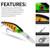 Погружная приманка Road Sub Bionic Bait 10,1 см 7,8 г Приманка Minnow Пластиковая приманка